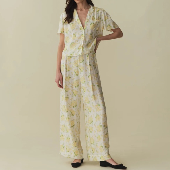 NWOT Dôen Lani Pant in May Bell Floral - Picture 2 of 9